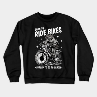 Mountain bike riding Crewneck Sweatshirt